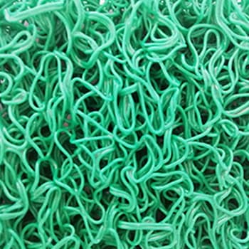 Tapete de Malha em PVC s/Fundo 14mm Verde-Metro Linear