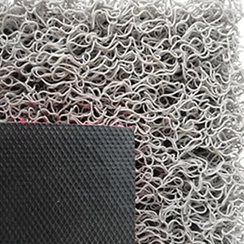 Tapete Desinfeção de Malha em PVC 40x60cm c/Rebordo Cinza