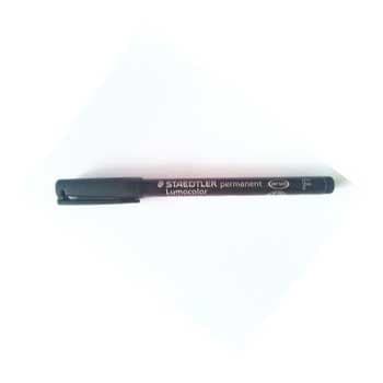 Marcador Perm. Fino Lumocolor Special 318F Preto un