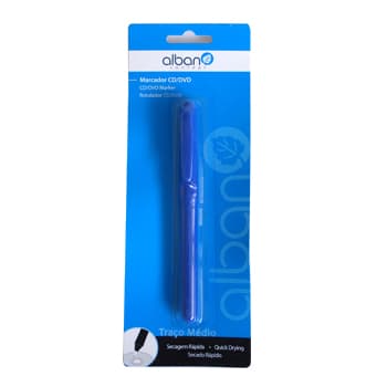 Marcador Perm. Medio CD/DVD Azul Blister 1 Uni