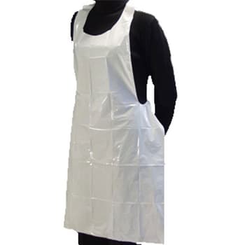 Avental Polietileno 80x125cm Branco 100un