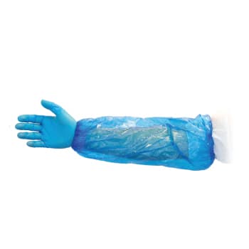 Manga Proteção c/Elásticos Azul (Marcação CE) 25g 100un