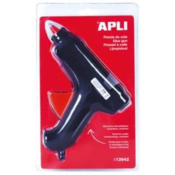 Pistola de Colar Quente Apli 40W  Ø11 mm+ 2 Recargas 1un