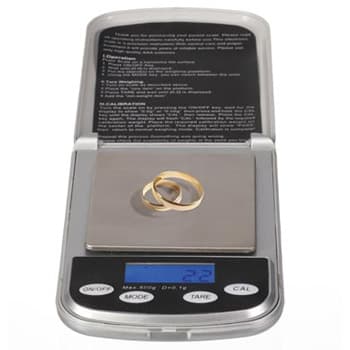 Mini Balança Digital de Precisão 500g / 0.1g