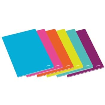 Caderno Agrafado Ambar School A4 Pautado 60Fls