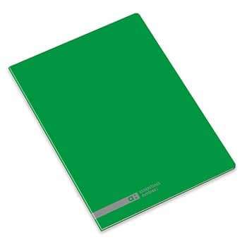 Caderno Agrafado Ambar School A4 Pautado 70gr 48Fls Verde