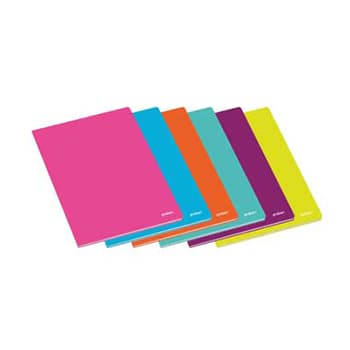 Caderno Agrafado Ambar School A5 Pautado 60Fls