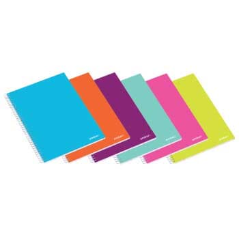 Caderno Espiral Ambar School A4 Pautado 80Fls