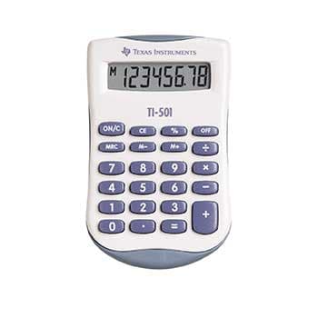 Calculadora de Secretaria Texas TI 501