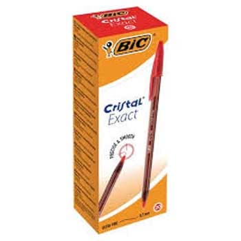 Esferografica BIC Cristal Exact Vermelho Cx 20un