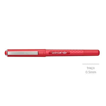 Marcador Uniball Eye UB157D 0,7mm Vermelho Cx 12un