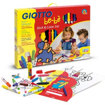 Conjunto Giotto Be-Be Colorir Stick & Color Set