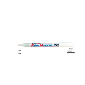 Marcador Permanente Artline EK440 1,2mm Vermelho
