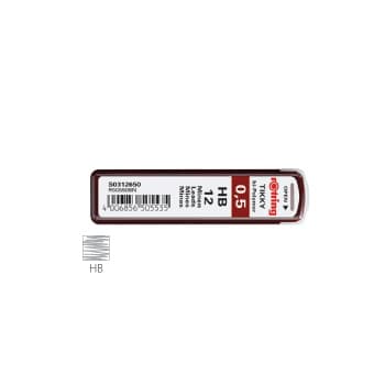 Minas 0,5HB Rotring Tubo - 1un