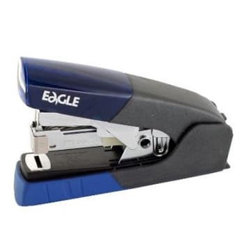 Agrafador 24/6 30Fls Flat-Clinch Eagle Azul