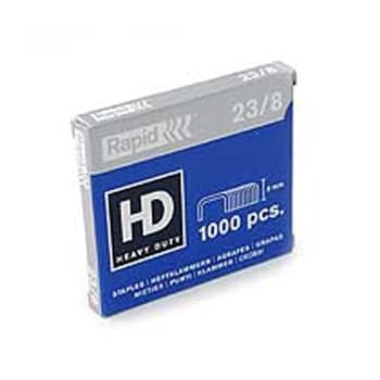 Agrafos 23/8 Rapid (10/40 Folhas) Cx1000un