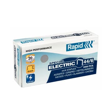 Agrafos 44/6 Rapid (2/20 Folhas) Cx5000un