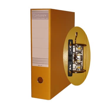 Pasta Arquivo 200AC 350x290x80 S/Cx Amarelo