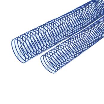 Argolas Espiral Metalicas Passo 5:1 38mm Cx 25 Azul
