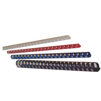 Argolas Pvc Encadernar 25mm para 240 Folhas Cx 50un Branco