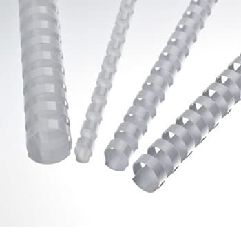 Argolas Pvc Encadernar 16mm para 130 Folhas Cx 100un Branco