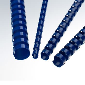 Argolas Pvc Encadernar 22mm 195 Folhas Cx100un Azul