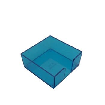 Base transparente para Bloco (Cubo) 110x110x45mm