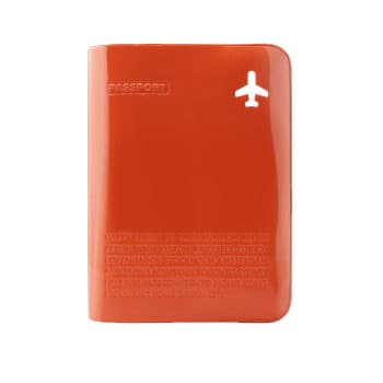 Capa para Passaporte Laranja