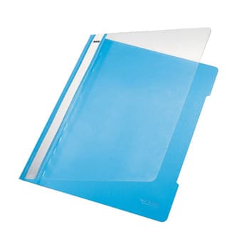 Classificador Plastico Capa Transp Leitz 4191 Azul Claro 25u