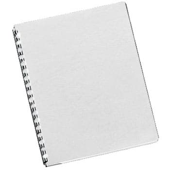 Capas Encadernar Delta Couro 250gr 100Folhas A4 Marfim