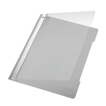 Classificador Plastico Capa Transp Leitz 4191 Cinza Cx25un