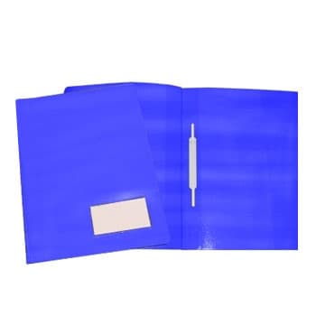 Classificador Plast.2000 Capa Opaca Azul c/Ferragem Pack 10