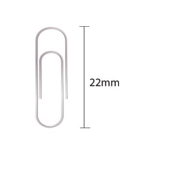 Clips N 01 22mm cx100 1un