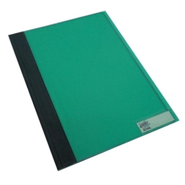 Classificador Plastico Capa Transparente c/Ferragem Verde 1u