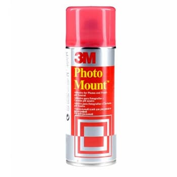 Cola Spray Photomount Permanente 400ml (Lata Vermelha)