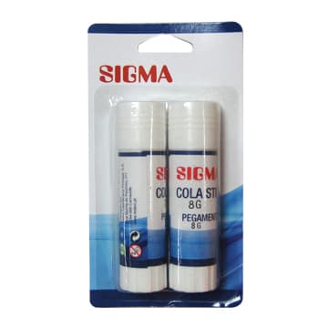 Cola Stick 08gr Sigma Blister 2un