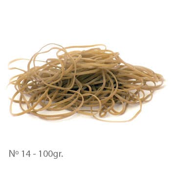 Elasticos 01x50mm (Nº14) - 100gr