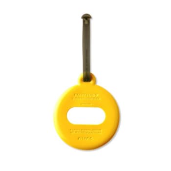 Etiqueta para Mala Amarelo