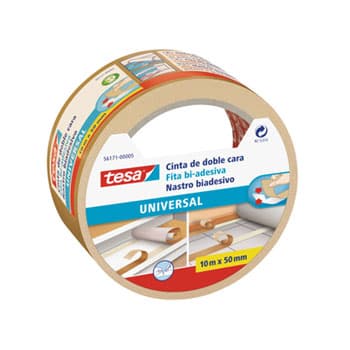 Fita Adesiva Dupla Face Tesa 50mmx10mt 1un (5671)