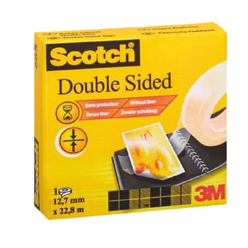 Fita Scotch 3M Dupla Face 12,7mmx22,8mts