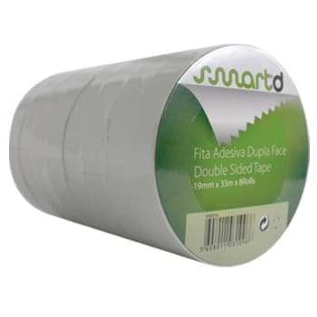 Fita Adesiva Dupla Face 19mmx33mts 1un