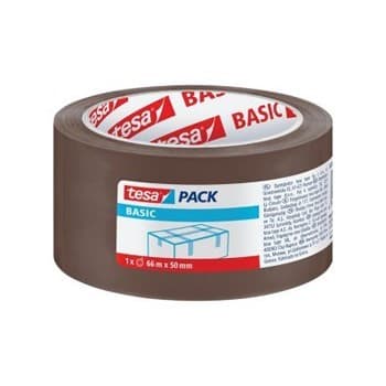 Fita Adesiva PPL Castanha Tesa Basic 50mmx66mts – 1unid