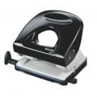 Furador 25 Folhas Leitz 5008 2.5mm c/Regua Preto