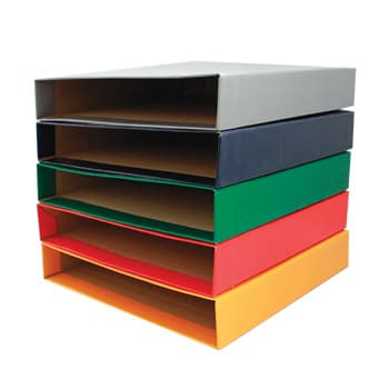 Caixa Cartao Micro p/Pasta Arquivo 310x290 L60 Vermelho