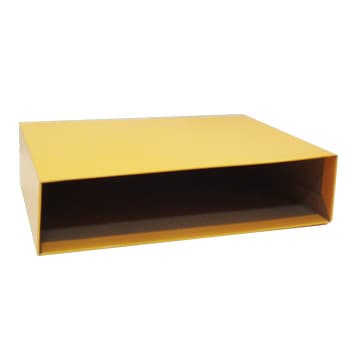 Caixa Cartao Micro p/Pasta Arquivo 200AC 350x290 L80 Amarelo