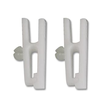 Mola Plastico p/Porta Nomes Cor Branco Pack 100un