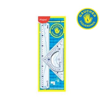 Conjunto Desenho 3 Pecas Maped p/Esquerdinos