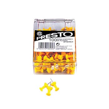 Sinalizadores Presto (100un) Amarelo