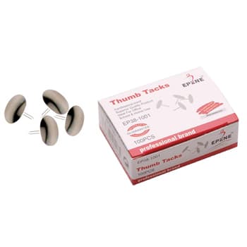 Pioneses Niquelados Diametro 9mm Epene Cx100un