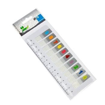 Post-It Index numerado 12x44mm 10un